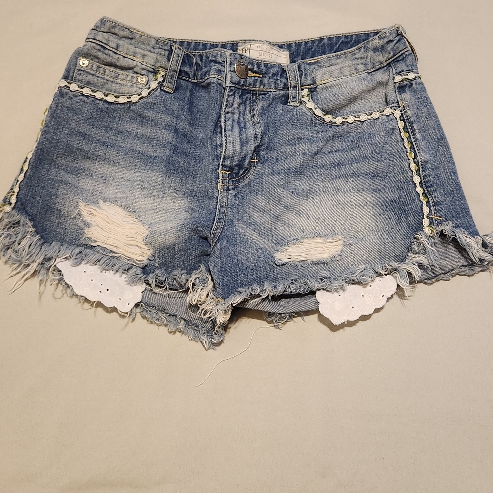 Free People Short Shorts Size 25